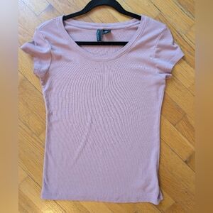 29.Cynthia Rowley Terracotta Short Sleeve Tee